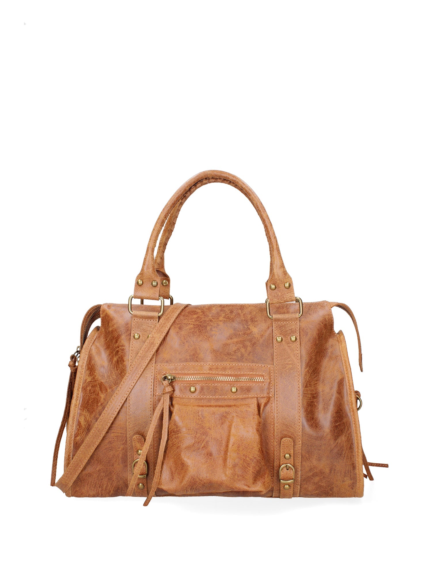 Astra Bag | Cognac - Borsa a spalla